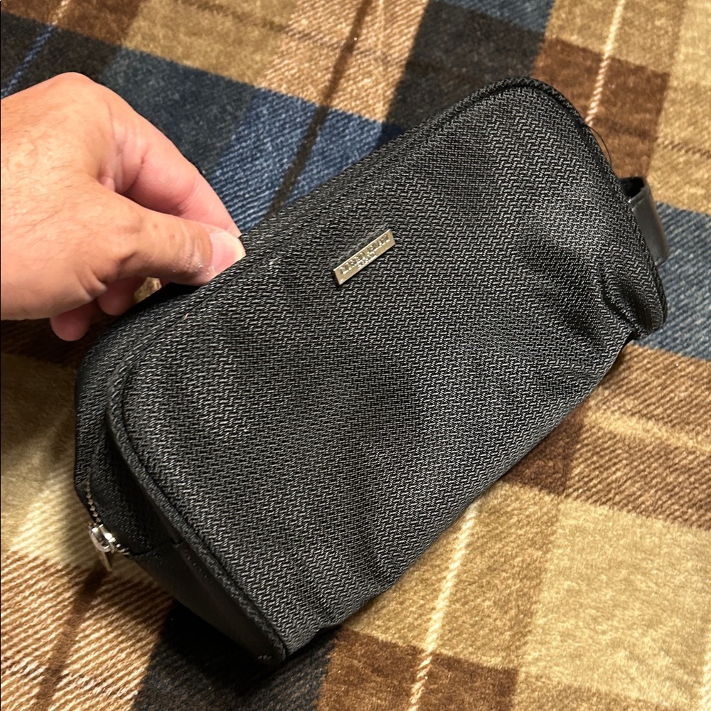 Giorgio Armani Black Toiletry Dopp Kit